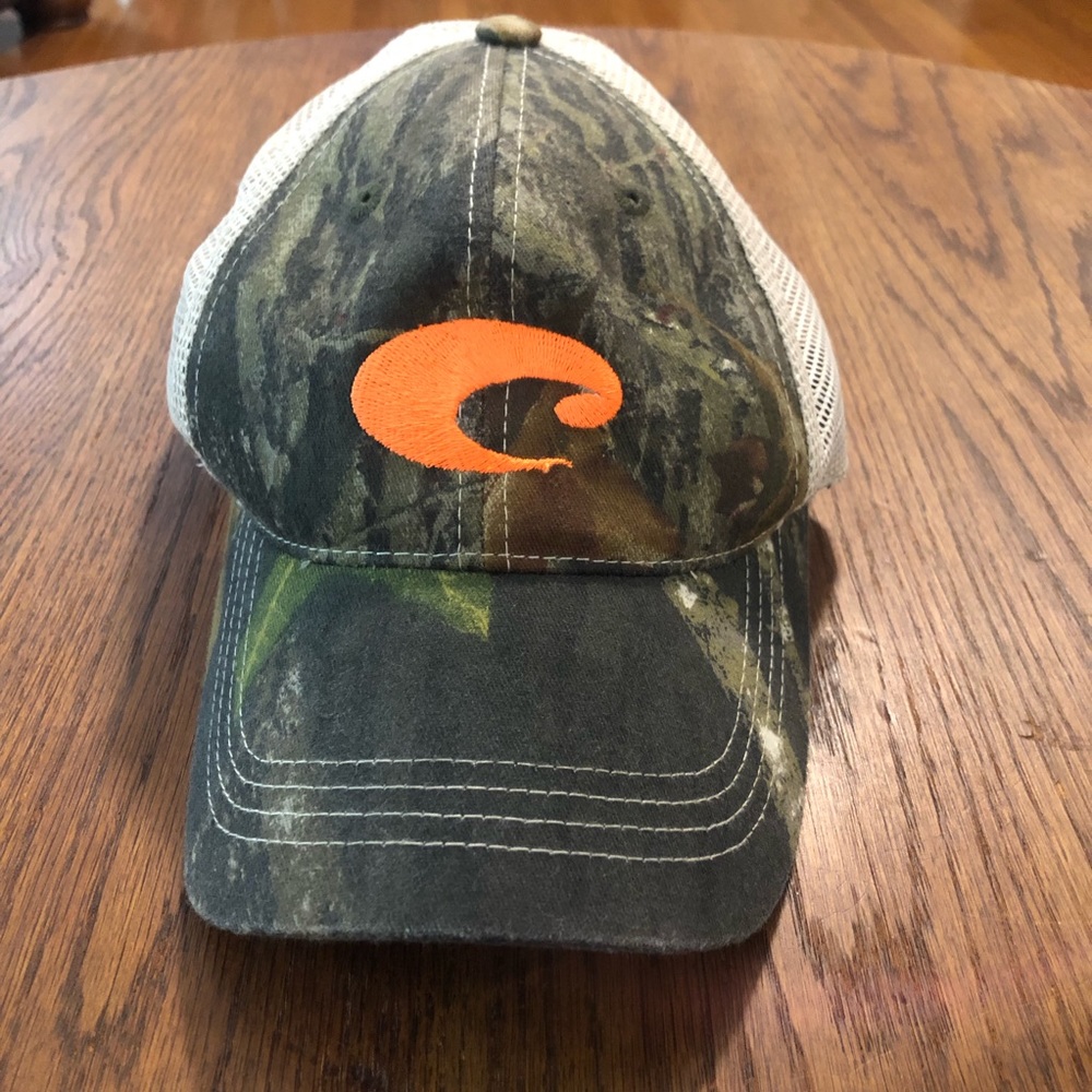 costa camo trucker hat adjustable